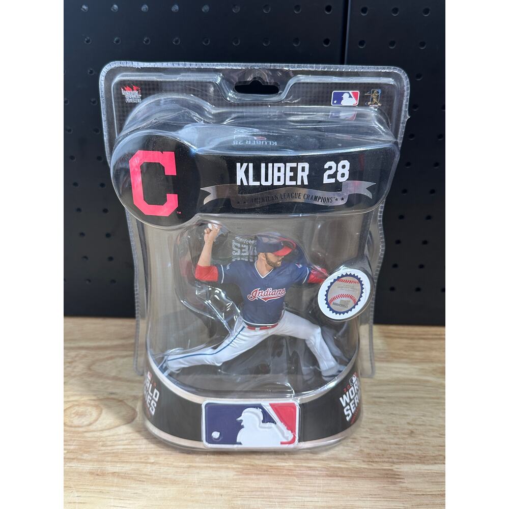 Imports Dragon MLB Figure Corey Kluber Cleveland Indians World Series #/2000